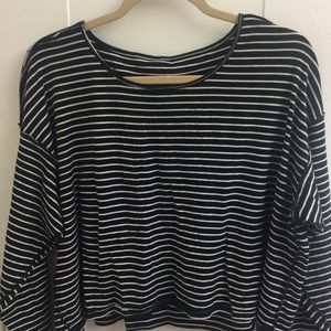 American apparel striped top